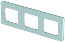 Рамка универсальная Legrand Inspiria 3-м. мятный картинка